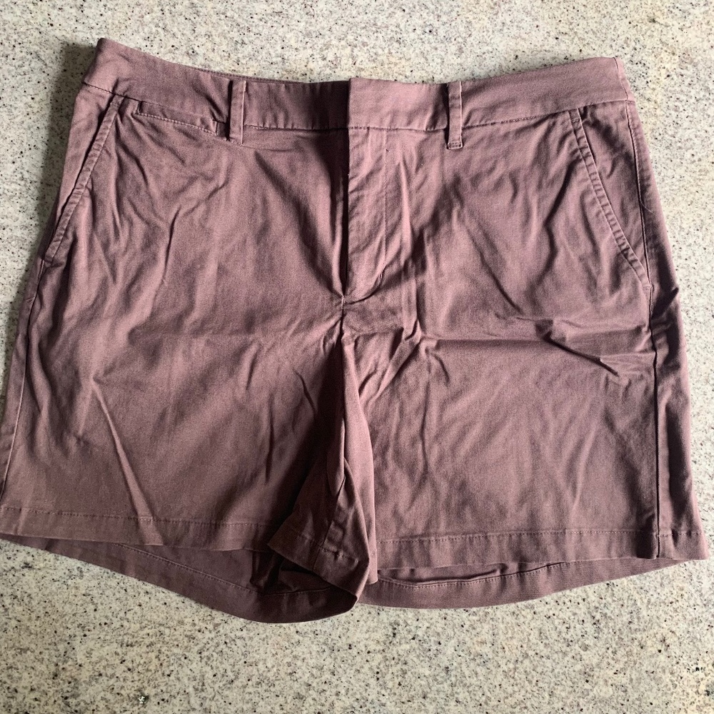 a new day by Target Stretch Cotton Shorts Size 12 Mocha Brown